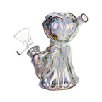 4CT BUNDLE - SeshGear Jack-O-Lantern Ghost Glass Bubbler - 4" / Assorted Colors