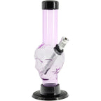Mini Alien Head Acrylic Bong - 6" Tall