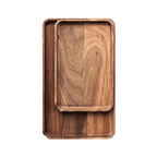 Marley Natural Black Walnut Prep Tray