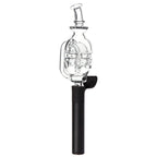 Pulsar Fab Egg Bubbler Glass Mouthpiece Attachment for Puffco Pivot - 5" / Clear