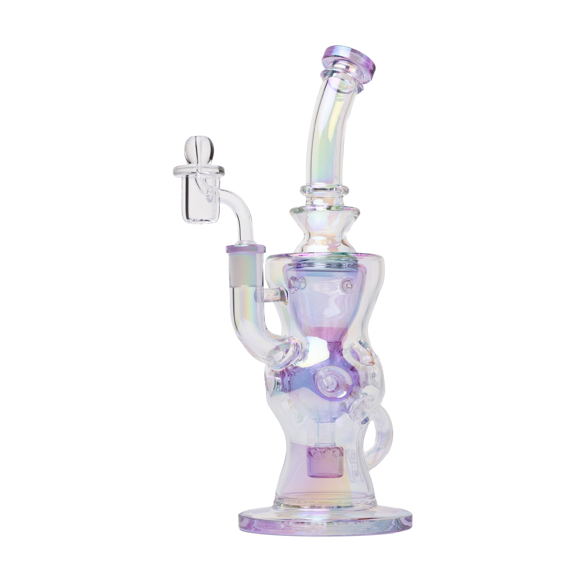 Human Grade 11.5" Swiss Incycler Glass Water Pipe