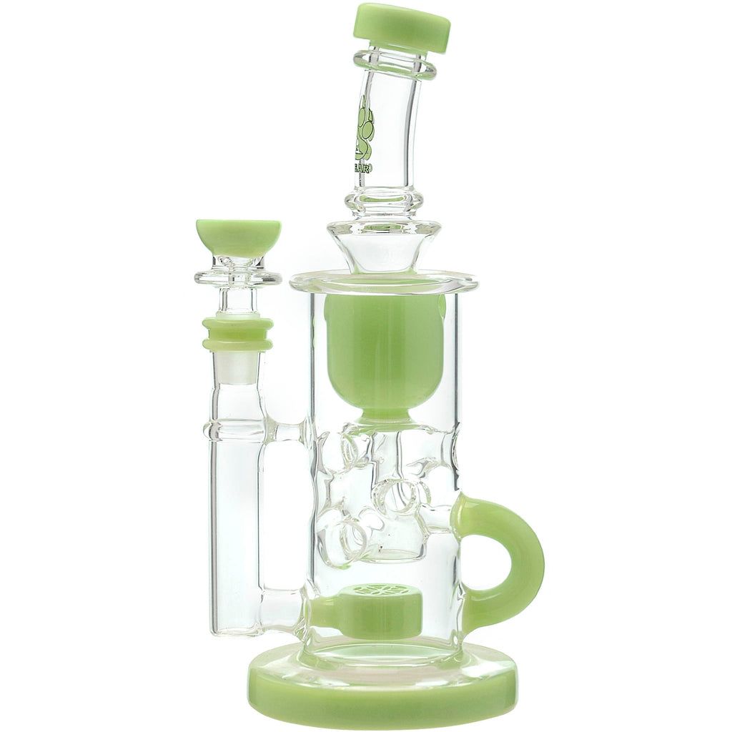 Calibear Cascade Flower Of Life Klein Recycler Water Pipe