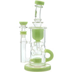 Calibear Cascade Flower Of Life Klein Recycler Water Pipe