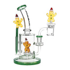 Pulsar Holidaze Series Glass Dab Rig Set | 8.25" | 14mm F