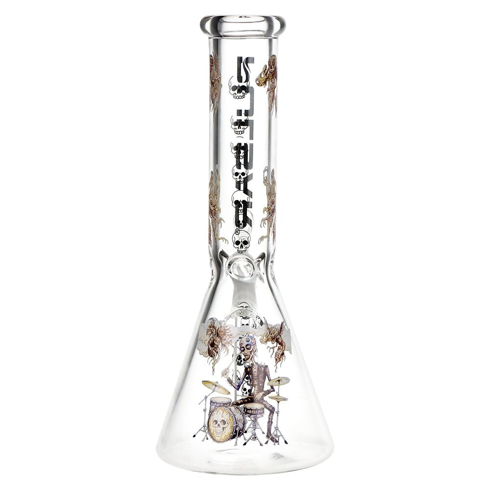 Pulsar Give the Drummer Some Beaker Glass Water Pipe - 9.75" / 14mm F