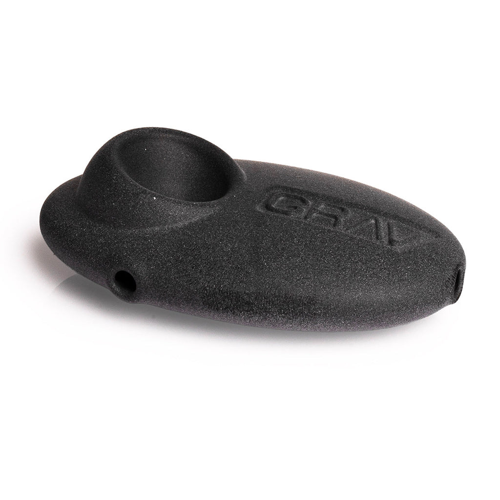 Grav Sandblasted Pebble Spoon Pipe
