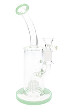 Stemless Matrix Perc Straight Shooter Bong “Bubble Vector” – 14.5 mm – 9″