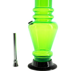 Acrylic Vase Base Bong  12"