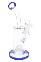 Stemless Matrix Perc Straight Shooter Bong “Bubble Vector” – 14.5 mm – 9″