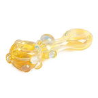Red Eye Glass 5" Middle Man Pipe