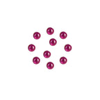 6CT BUNDLE - Ruby Terp Pearls - 3mm / 10pc